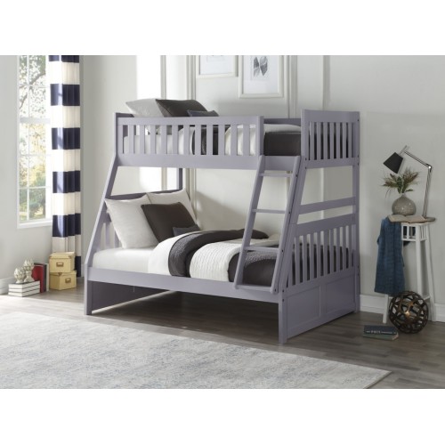 Lisa Single/Double Bunkbed Grey